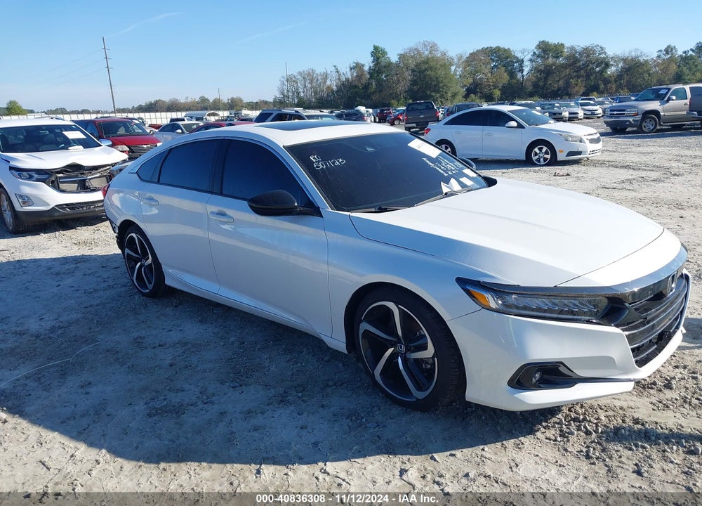 2022 HONDA ACCORD SPORT 2.0T VIN: 1HGCV2F39NA013733