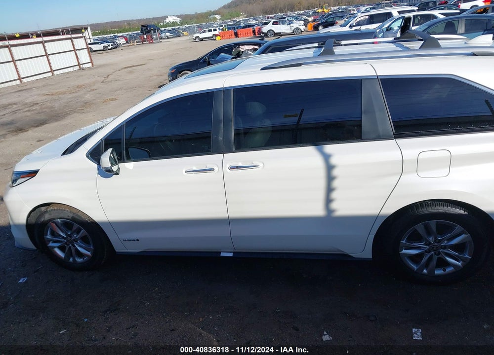 2021 TOYOTA SIENNA LIMITED VIN: 5TDZRKEC7MS038159