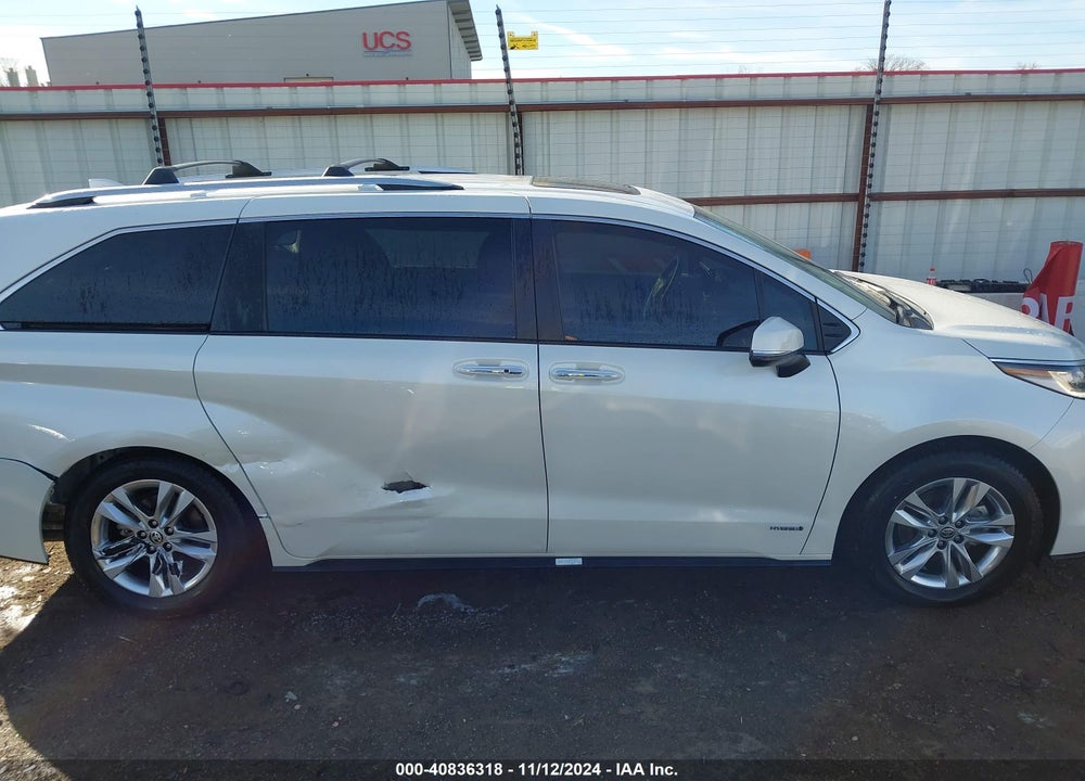 2021 TOYOTA SIENNA LIMITED VIN: 5TDZRKEC7MS038159