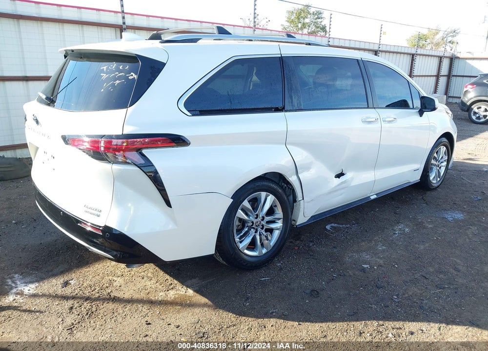2021 TOYOTA SIENNA LIMITED VIN: 5TDZRKEC7MS038159