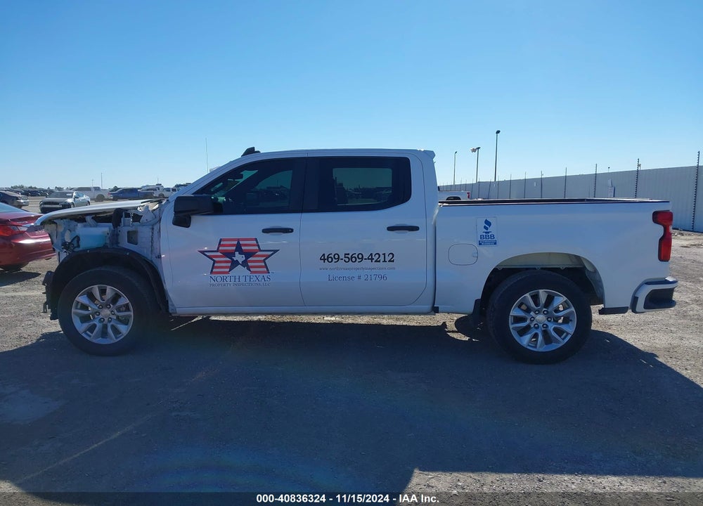 2019 CHEVROLET SILVERADO 1500 CUSTOM VIN: 3GCPWBEH5KG220191