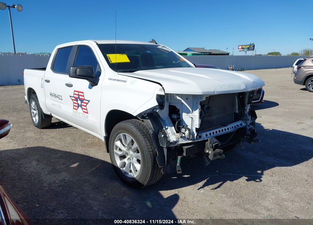 2019 CHEVROLET SILVERADO 1500 CUSTOM VIN: 3GCPWBEH5KG220191