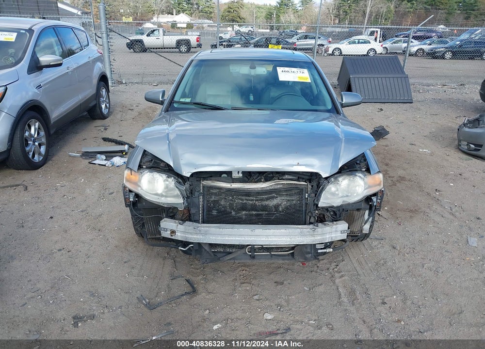 2006 AUDI A4 2.0T VIN: WAUDF78E86A230247