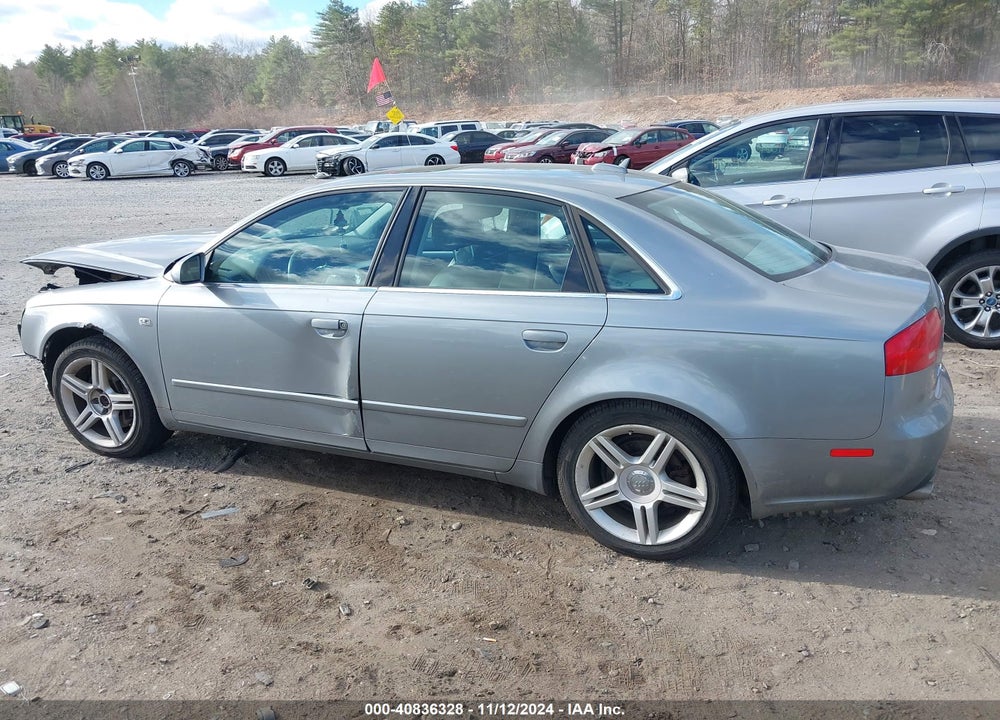 2006 AUDI A4 2.0T VIN: WAUDF78E86A230247