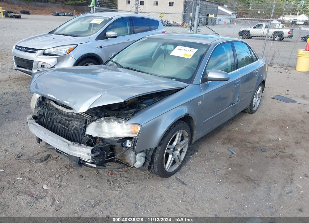 2006 AUDI A4 2.0T VIN: WAUDF78E86A230247