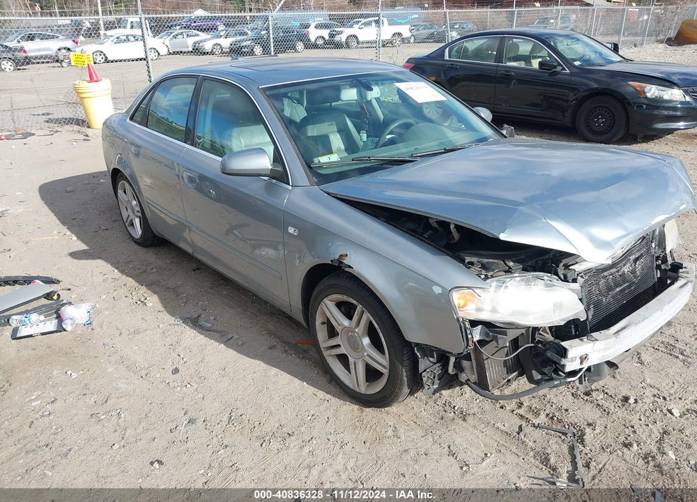 2006 AUDI A4 2.0T VIN: WAUDF78E86A230247