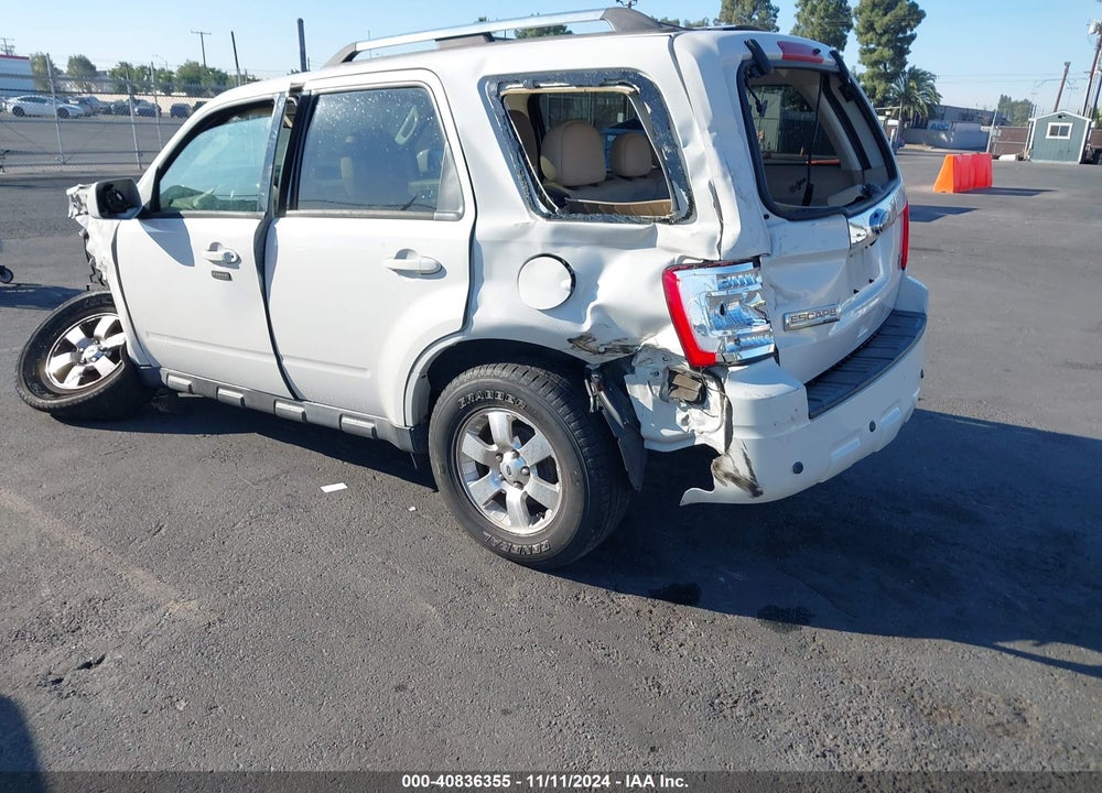 2011 FORD ESCAPE LIMITED VIN: 1FMCU0EG8BKC71284