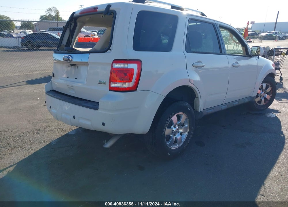 2011 FORD ESCAPE LIMITED VIN: 1FMCU0EG8BKC71284