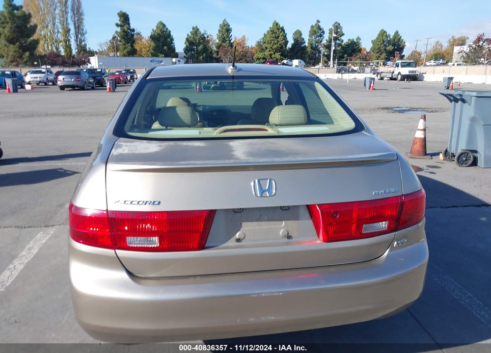 2005 HONDA ACCORD HYBRID IMA VIN: JHMCN36425C014092