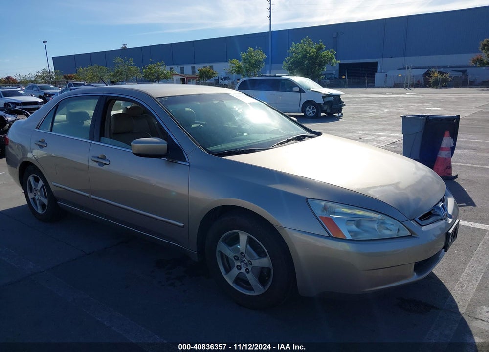 2005 HONDA ACCORD HYBRID IMA VIN: JHMCN36425C014092
