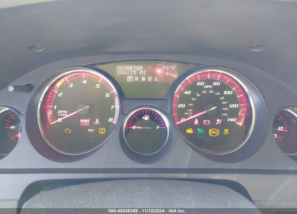 2012 GMC ACADIA DENALI VIN: 1GKKRTED5CJ227764
