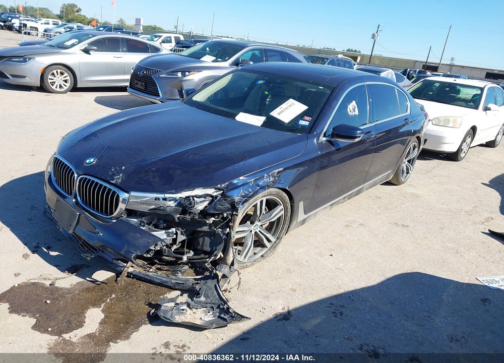 2016 BMW 740I VIN: WBA7E2C5XGG548329