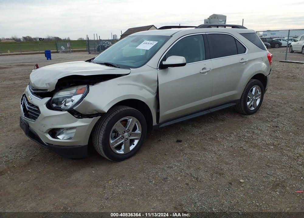2016 CHEVROLET EQUINOX LT VIN: 2GNALCEK8G1181944