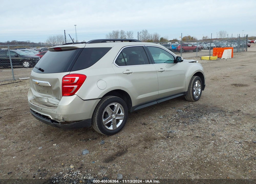 2016 CHEVROLET EQUINOX LT VIN: 2GNALCEK8G1181944