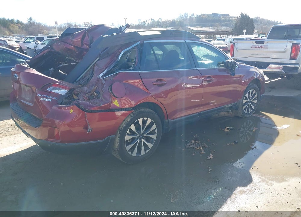 2017 SUBARU OUTBACK 2.5I LIMITED VIN: 4S4BSANC4H3341077