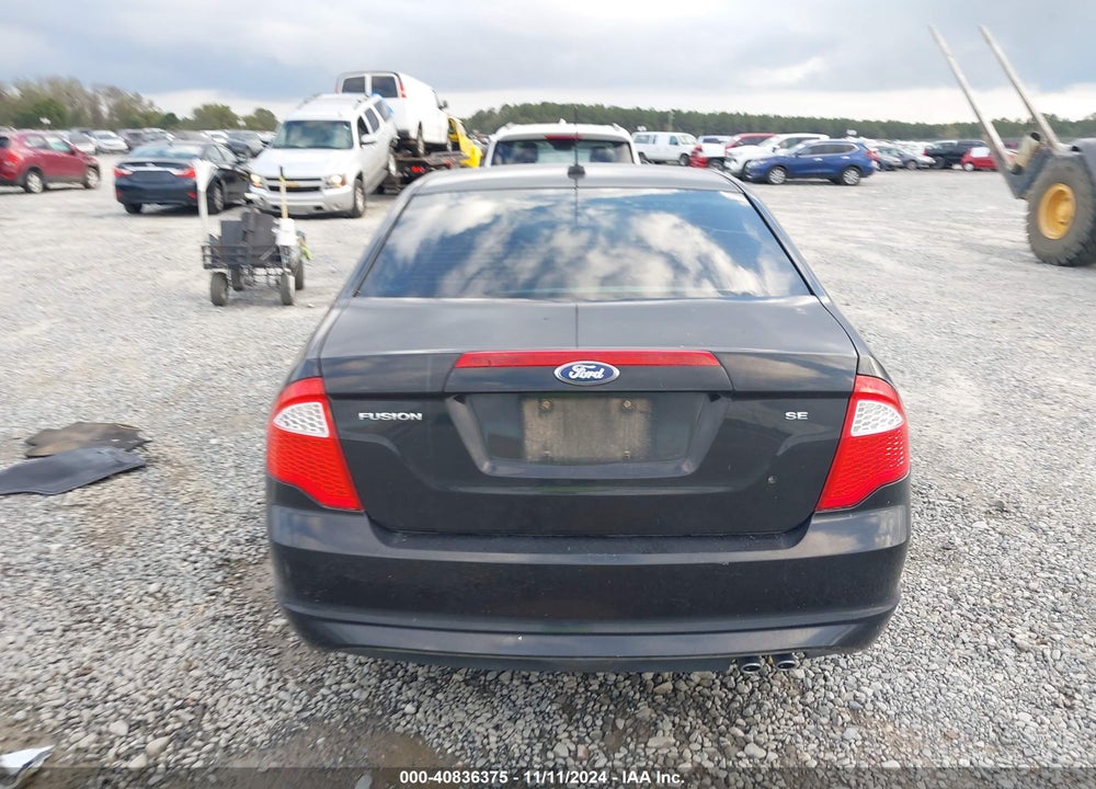2012 FORD FUSION SE VIN: 3FAHP0HA0CR321638