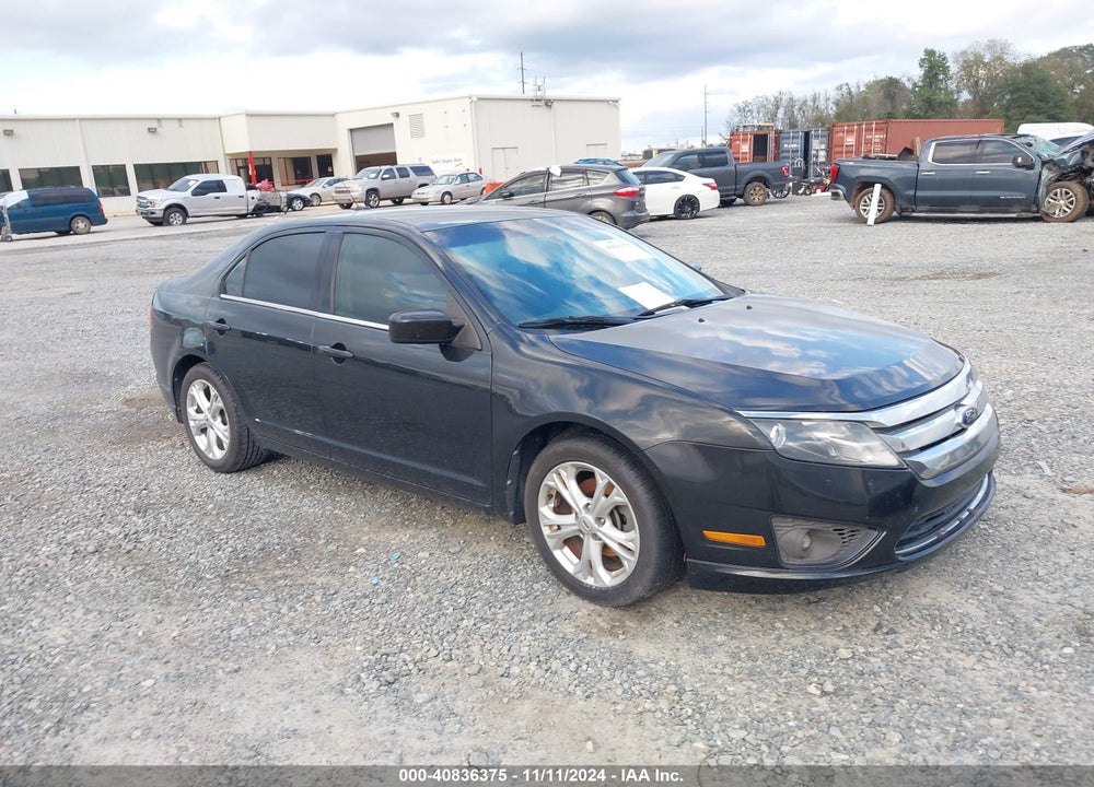 2012 FORD FUSION SE VIN: 3FAHP0HA0CR321638