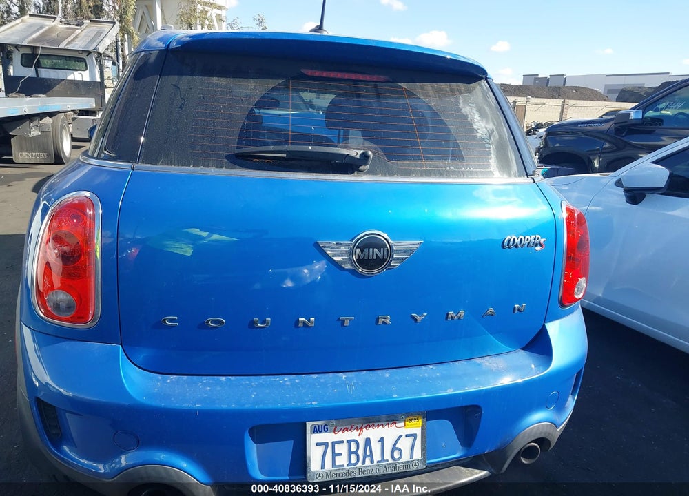 2014 MINI COUNTRYMAN COOPER S VIN: WMWZC3C59EWT01049