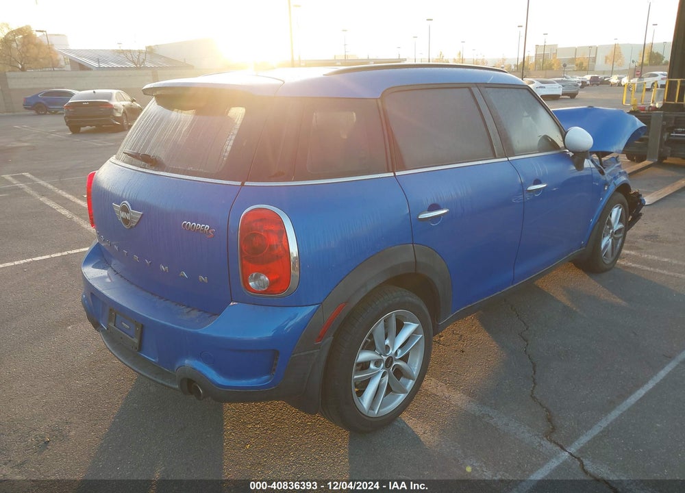 2014 MINI COUNTRYMAN COOPER S VIN: WMWZC3C59EWT01049