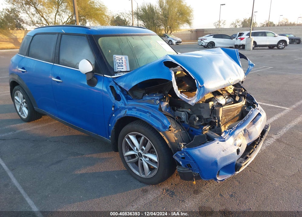 2014 MINI COUNTRYMAN COOPER S VIN: WMWZC3C59EWT01049