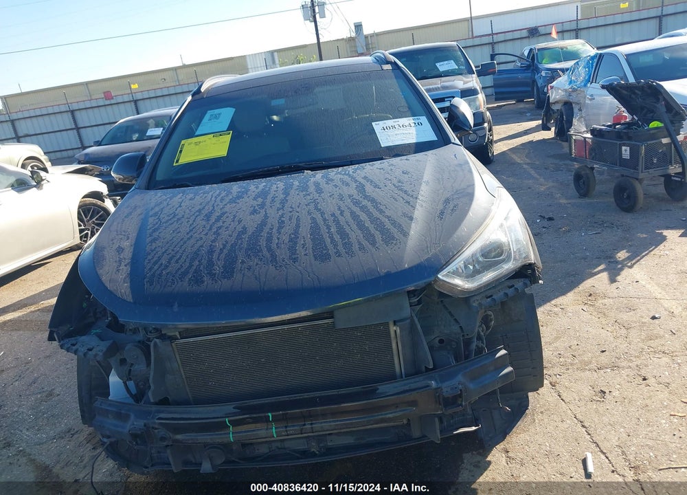 2015 HYUNDAI SANTA FE GLS VIN: KM8SR4HF9FU103493