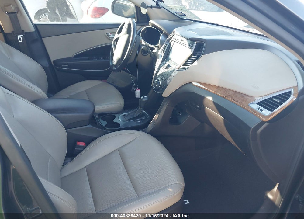 2015 HYUNDAI SANTA FE GLS VIN: KM8SR4HF9FU103493