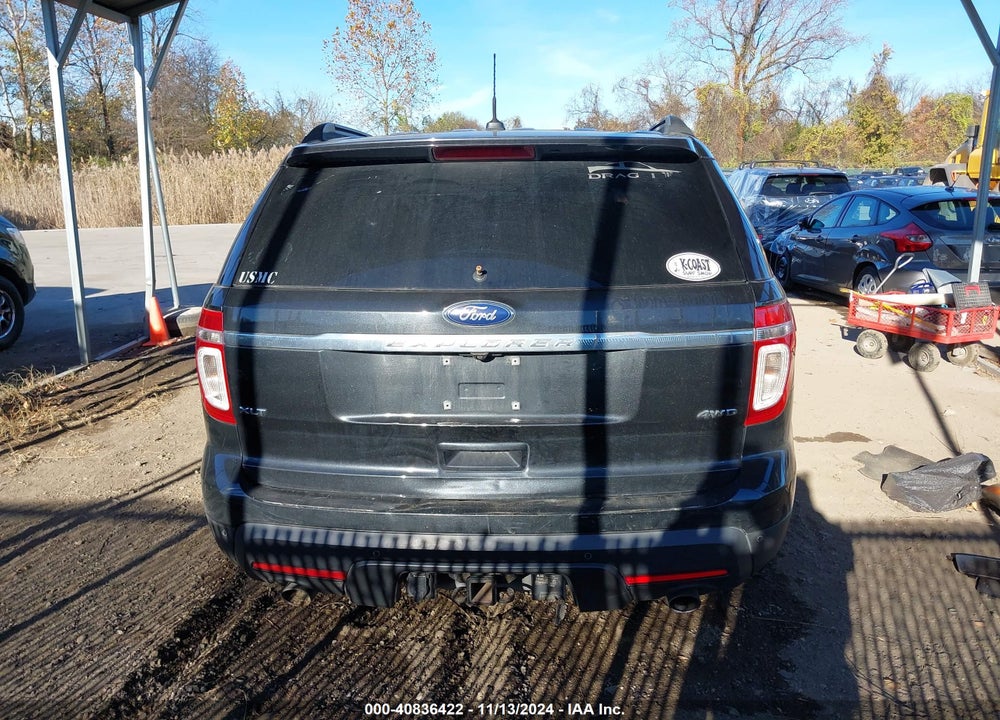 2013 FORD EXPLORER XLT VIN: 1FM5K8D89DGB18832
