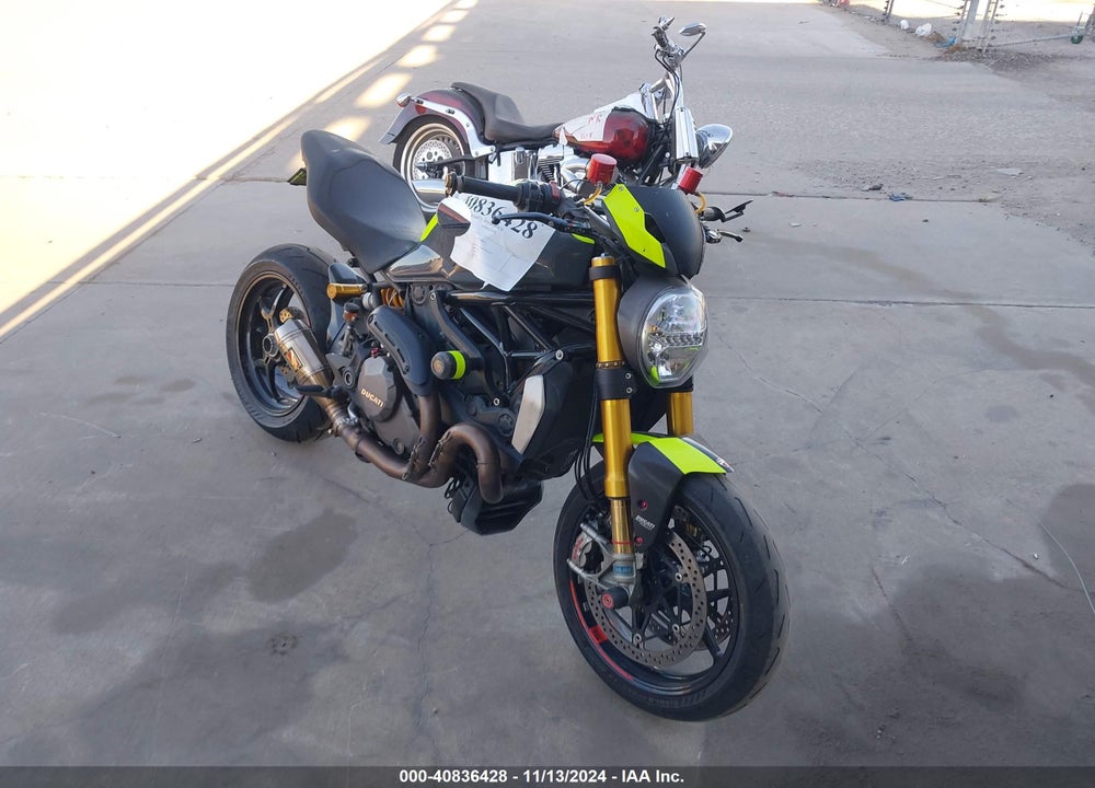 2017 DUCATI MONSTER 1200 VIN: ZDMMACFW9HB024118