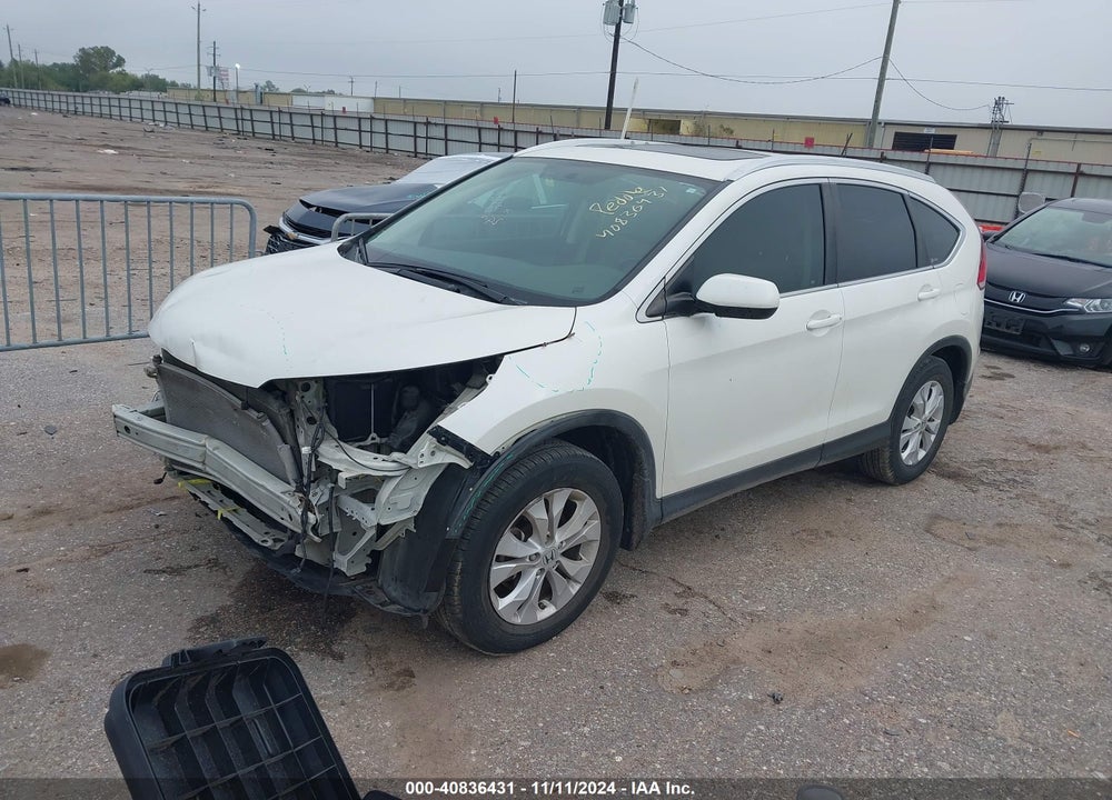 2012 HONDA CR-V EX-L VIN: 5J6RM3H73CL009478