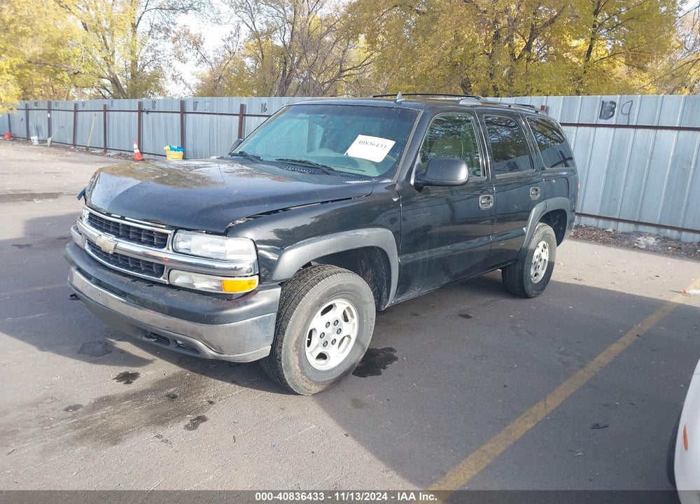 2006 CHEVROLET TAHOE LS VIN: 1GNEK13T36R114436