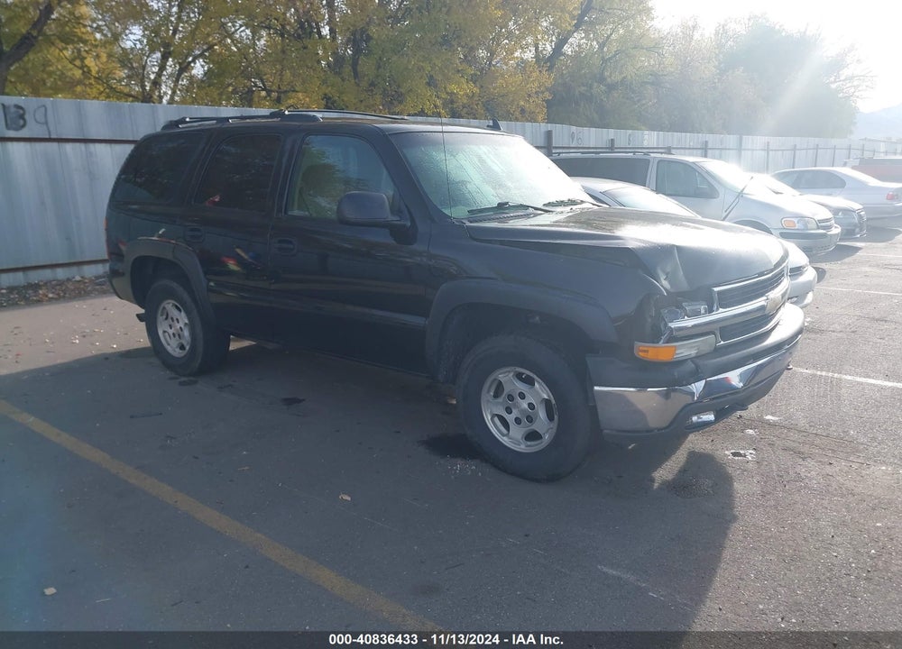 2006 CHEVROLET TAHOE LS VIN: 1GNEK13T36R114436