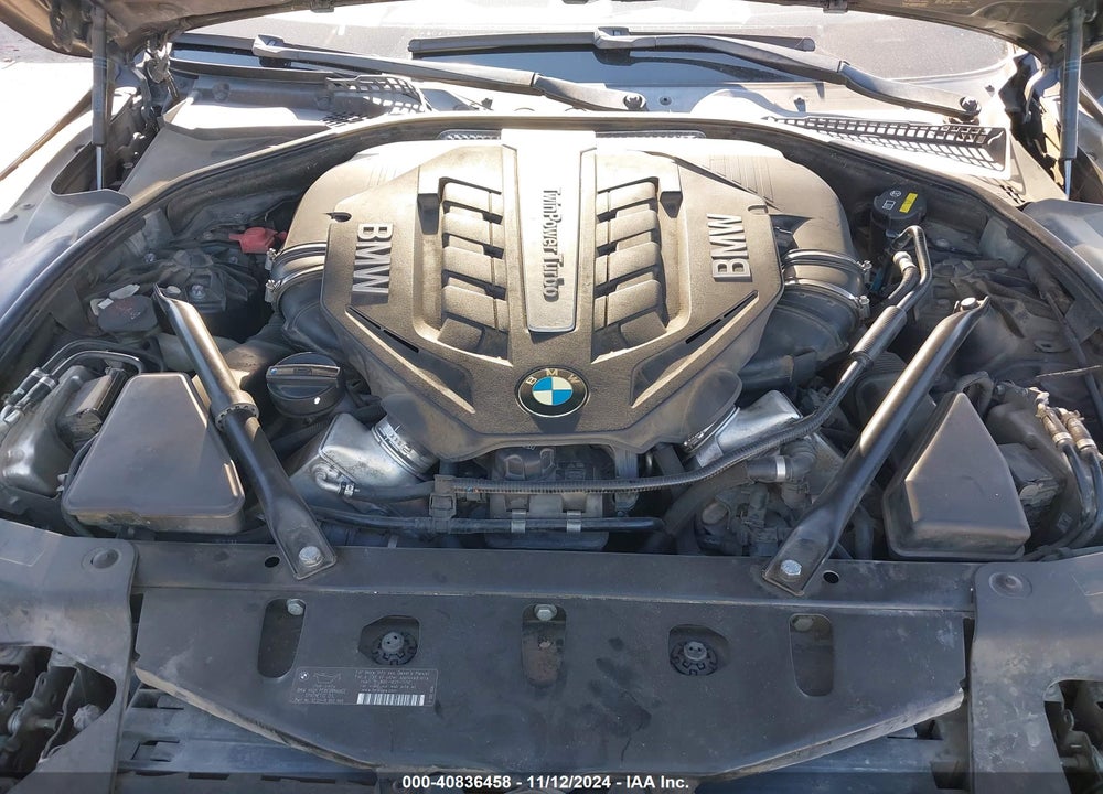 2015 BMW 650I GRAN COUPE VIN: WBA6B2C52FGB99284