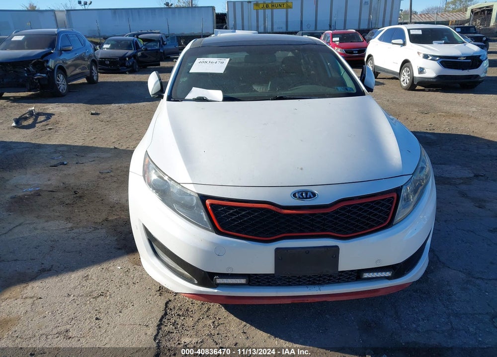 2011 KIA OPTIMA SX VIN: KNAGR4A66B5090286