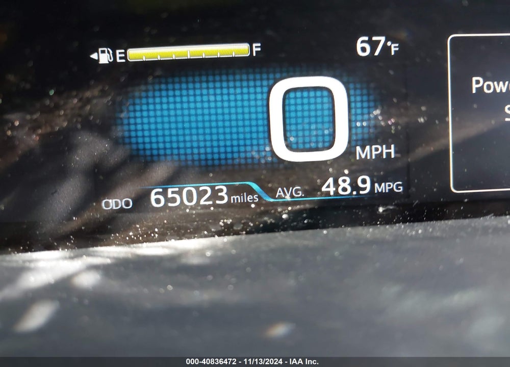 2017 TOYOTA PRIUS VIN: JTDKARFU7H3039196