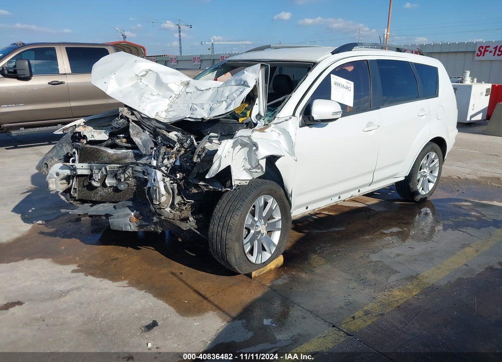 2012 MITSUBISHI OUTLANDER SE VIN: JA4AS3AW6CU013099