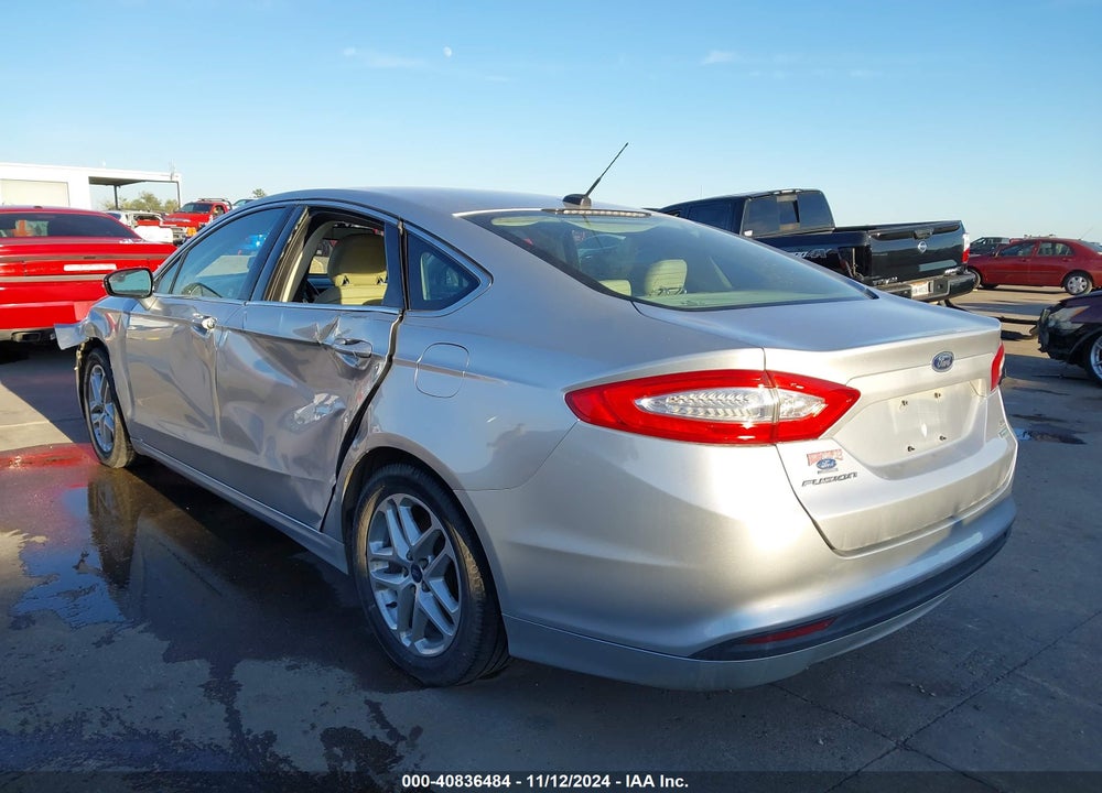 2013 FORD FUSION SE VIN: 3FA6P0HR8DR238439