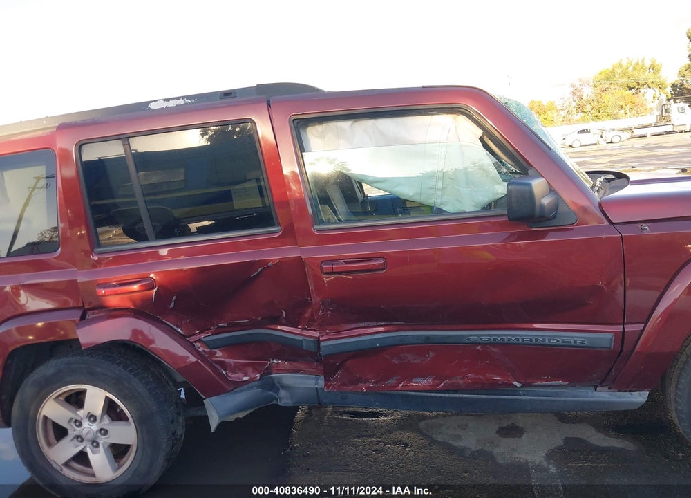 2007 JEEP COMMANDER SPORT VIN: 1J8HG48K47C611842