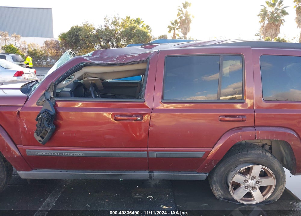 2007 JEEP COMMANDER SPORT VIN: 1J8HG48K47C611842