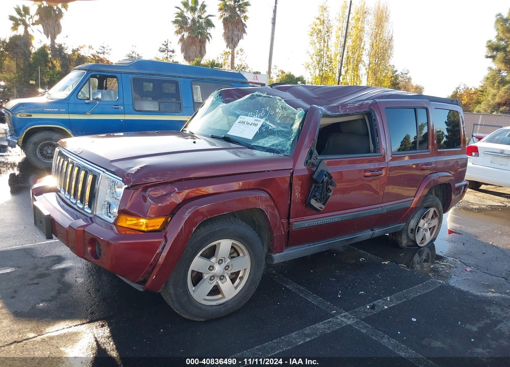 2007 JEEP COMMANDER SPORT VIN: 1J8HG48K47C611842