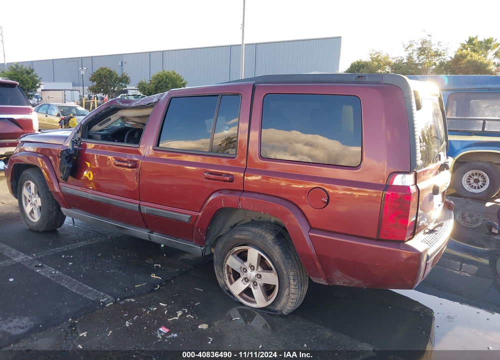 2007 JEEP COMMANDER SPORT VIN: 1J8HG48K47C611842