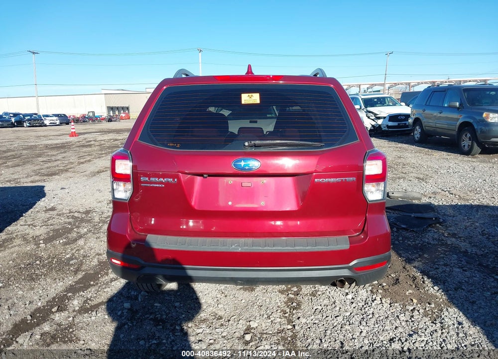 2018 SUBARU FORESTER 2.5I VIN: JF2SJABC3JH440494
