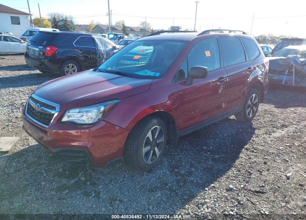 2018 SUBARU FORESTER 2.5I VIN: JF2SJABC3JH440494