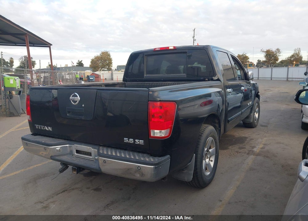 2006 NISSAN TITAN SE VIN: 1N6AA07A56N538105