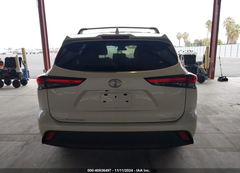 2021 TOYOTA HIGHLANDER LE VIN: 5TDBZRBH5MS537410