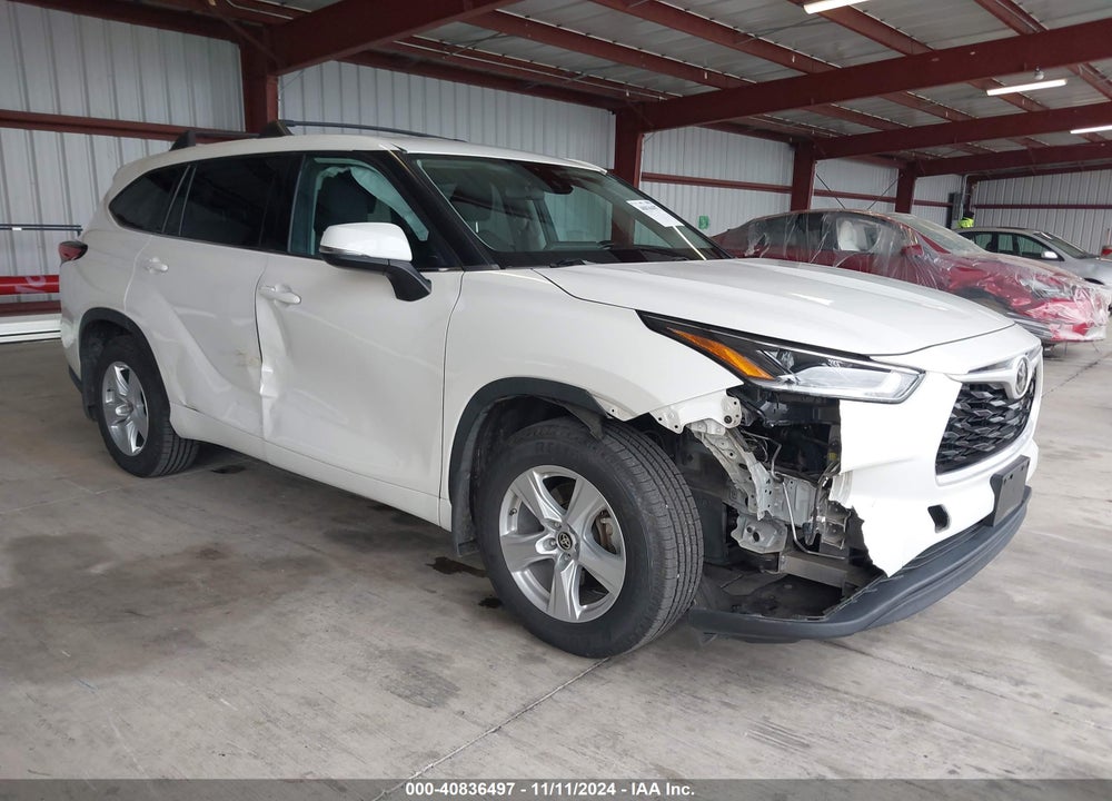 2021 TOYOTA HIGHLANDER LE VIN: 5TDBZRBH5MS537410