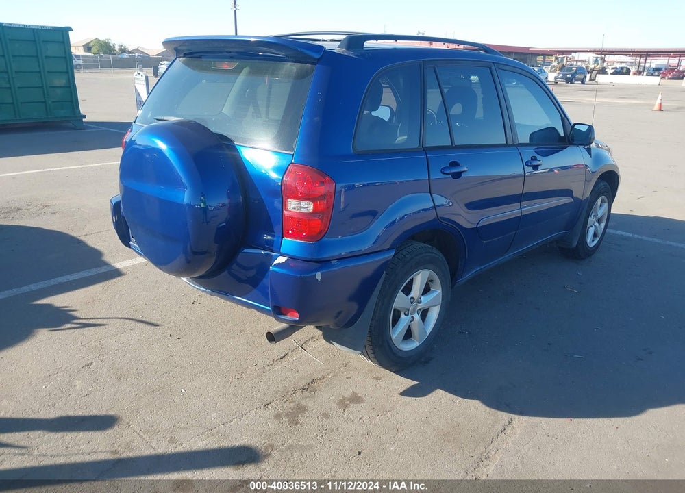 2005 TOYOTA RAV4 VIN: JTEGD20V150063699