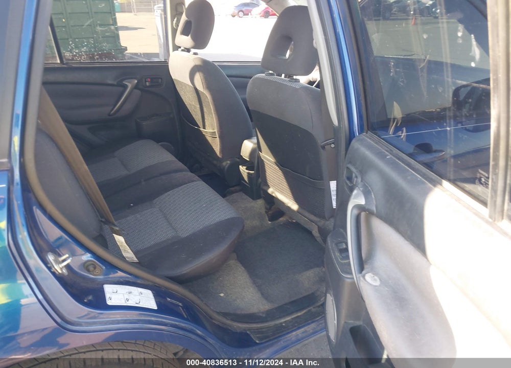 2005 TOYOTA RAV4 VIN: JTEGD20V150063699