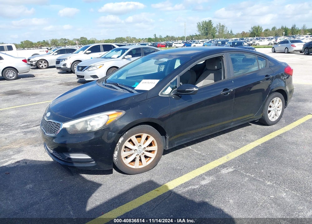 2014 KIA FORTE LX VIN: KNAFX4A64E5240188