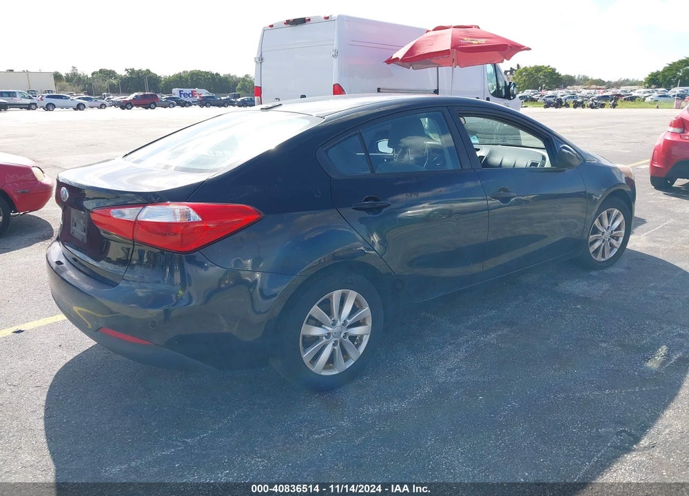2014 KIA FORTE LX VIN: KNAFX4A64E5240188