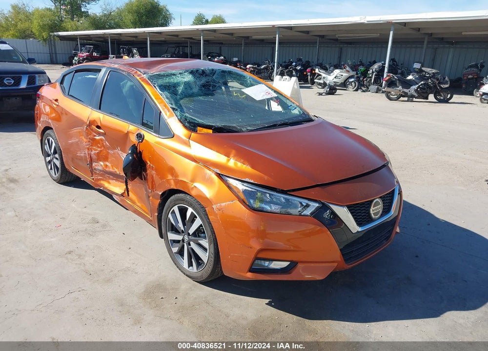 2021 NISSAN VERSA SR XTRONIC CVT VIN: 3N1CN8FV6ML874834